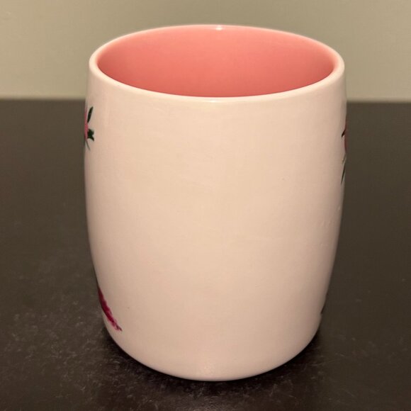 Stylish Letter “K” Initial or Monogram Floral Ceramic Mug by Modern Expressions - Picture 4 of 7